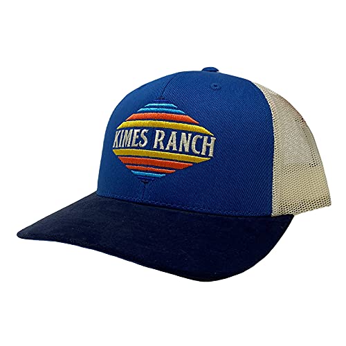 Kimes Ranch El Paso Logo Mesh-Back Trucker Cap Blue One Size