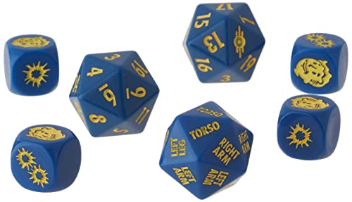 Modiphius Fallout: The Roleplaying Game Dice Set,Various