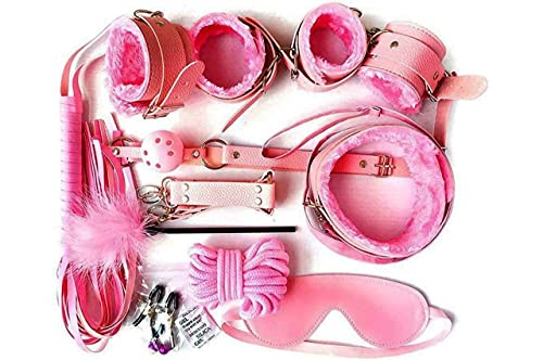 Amoldar Bundle Adjustable Leather Sport Accessories Kit 10pcs (Pink)