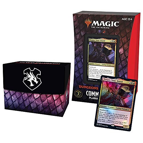 Magic The Gathering Adventures in The Forgotten Realms Commander Deck – Planar Portal (Red-Black)