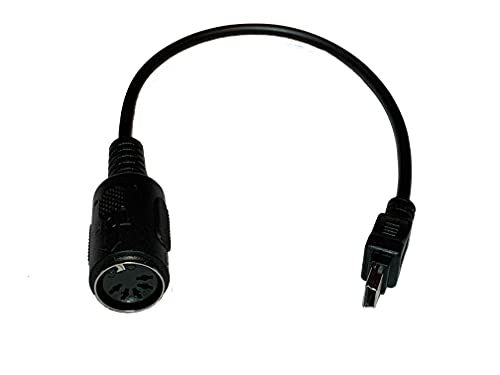 Keith McMillen Instruments USB Mini to 5-Pin DIN MIDI Out Adapter Cable | for KMI Products Only