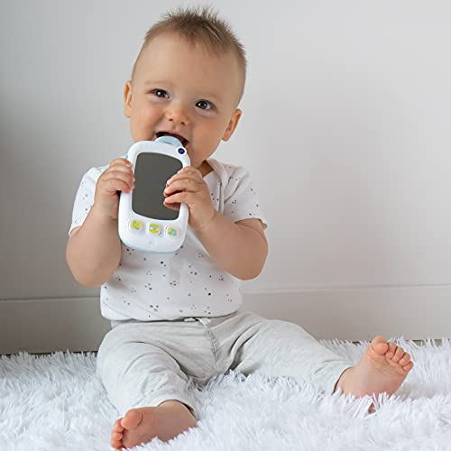 Baby Selfie Toy Phone with Easy-Press Buttons & Light-up Mirror – Baby Phone for 9+ Month Old – Play Phone Baby Musical Toys to Encourage Tummy Time, for Babies | The Storepaperoomates Retail Market - Fast Affordable Shopping