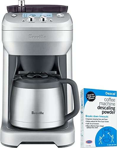 Breville Grind Control Coffee Maker Bundle w/ Urnex Dezcal Descaler