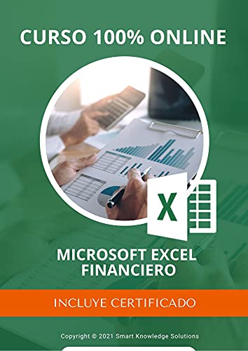 Curso Excel Financiero Online | Aprende a organizar y analizar datos financieros en Excel | Incluye Acceso al Curso Autoestudio+Practica Interactiva+Videos+Libro+Ejercicios Tipo+Certificado