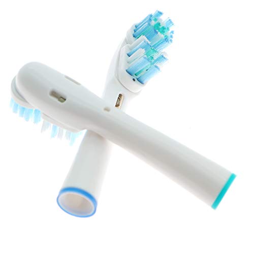Replacement Brush Heads Compatible with Oral B- Double Clean Design, Double Clean Brush Heads, Compatible with Braun Oral-B Dual Clean Electric Toothbrush – Pack of 4 | The Storepaperoomates Retail Market - Fast Affordable Shopping