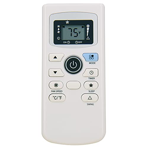 RCECAOSHAN Replacement for Emerson Quiet Kool Air Conditioner Remote Control EAPC8RD1 EAPC10RD1 EAPC12RD1 EAPC14RD1 EAPE14RD1