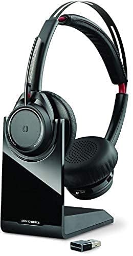 Plantronics Voyager Focus UC Bluetooth USB B825 202652-101 Headset with Active Noise Cancelling (Renewed)