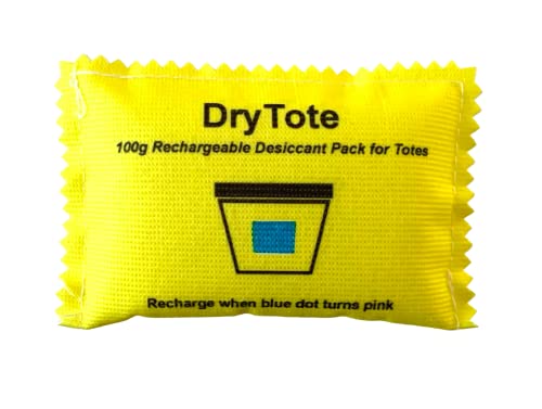 100g Rechargeable Desiccant Pack – Moisture Absorbing Bag – Desiccant Dehumidifier for Storage Bins and Totes …