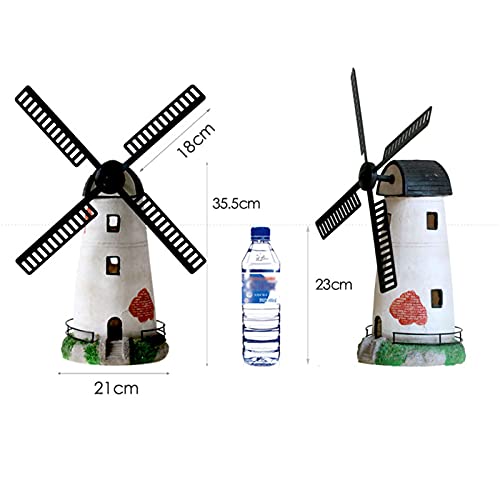 LHMYGHFDP Solar Light Solar Windmill Garden Ornament Rotating Windmill Lighting Outdoor Decorative Home Garden Landscape Decoration | The Storepaperoomates Retail Market - Fast Affordable Shopping