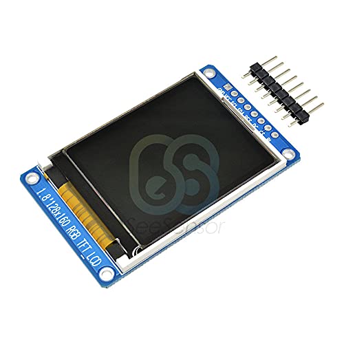 1.8 inch 128160 128×160 SPI Full Color TFT LCD Display Screen Module ST7735S 3.3V Replace OLED Power Supply for Arduino