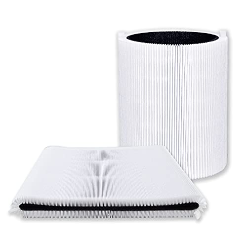 PUREBURG 2-Pack Replacement HEPA Filter Compatible with Blueair Blue Pure 311 Air Purifier, Part Number F311PACF105618