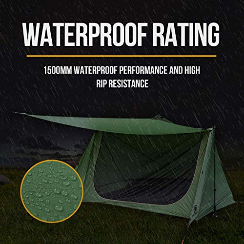 OneTigris Backwoods Bungalow 2.0 + Tent Poles (1.25m) | The Storepaperoomates Retail Market - Fast Affordable Shopping