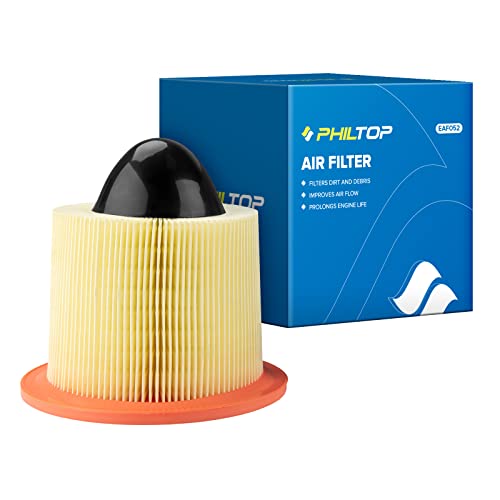 PHILTOP Engine Air Filter, Replace for CA8039,F150 1997-2008,F250 1997-1999, F-250 Super Duty F350 Super Duty 1999-2004,F450, F53, F550, Mustang, E150, E250, E350, E450,Excursion,Expedition,Navigator