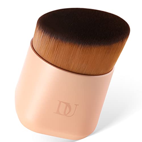 DUcare Foundation Makeup Blender, For Face or Body Makeup, Works With Liquid or Cream Foundation,Kabuki Blend Makeup For Even Coverage, 1 Count