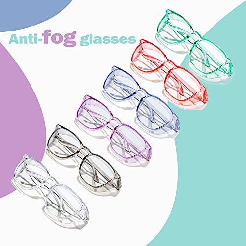 Zoldag Safety Glasses Anti Fog Safety Goggles for Nurses,Blue Light Blocking Glasses Protective Eyewear for Women Nurses | The Storepaperoomates Retail Market - Fast Affordable Shopping