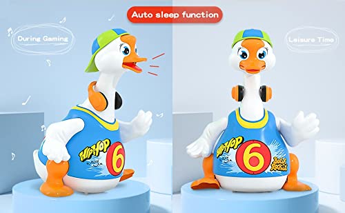 BABYFUNY Hiphop Goose Dancing Toys for Toddlers 1-3 with Music Singing Lights – Musical Toys for Toddlers 1-3，Baby Toys 12-18 Months – Gifts for 1 2 3 Year Old Boys Girls Toddlers – Blue | The Storepaperoomates Retail Market - Fast Affordable Shopping