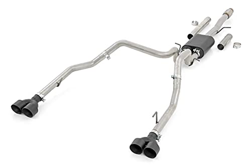 Rough Country Dual Cat-Back Exhaust for 19-23 Chevy/GMC 1500 | 6.2L – 96014