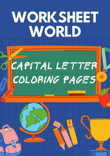 Capital Letter Coloring Pages