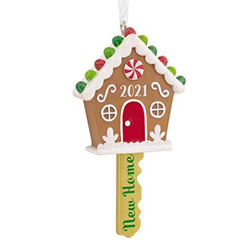 Hallmark New Home Ornament 2021, Gingerbread House Christmas Ornament
