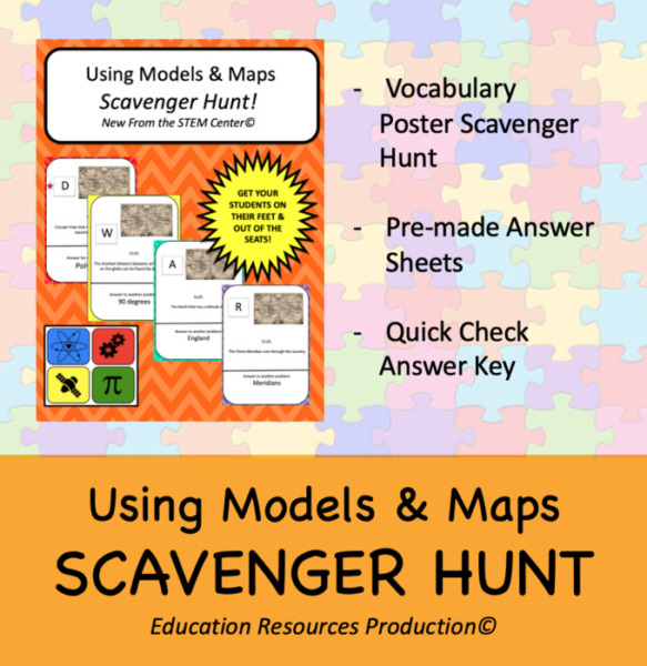 World Models Used in Science Scavenger Hunt Activity
