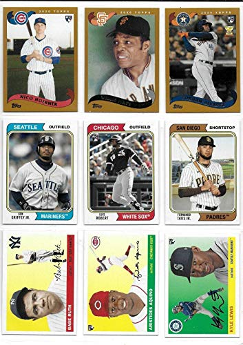 2020 Topps Archives Baseball Complete Set #1-325 Includes Short Prints