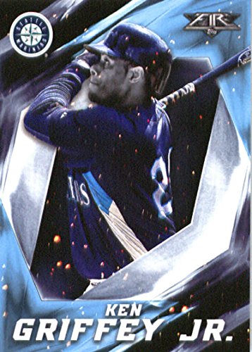 2017 Topps Fire #83 Ken Griffey Jr. Seattle Mariners Official MLB Baseball Trading Card in Raw (NM or Better) Condition