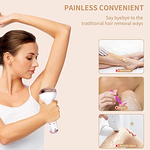 at-Home IPL Hair Removal for Women and Men Permanent Hair Removal 500,000 Flashes Painless Hair Remover on Armpits Back Legs Arms Face Bikini Line, Corded MLAY | The Storepaperoomates Retail Market - Fast Affordable Shopping