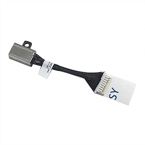 Zahara DC Power Jack Cable Harness Charging Port Connector Socket Plug for DELL Latitude 3410 14″ (I5-10210U) 3510 15.6″ (I3-10110U) E3510 P101F001 7DM5H CN-07DM5H 450.0KD0C.0041 (1 Piece)