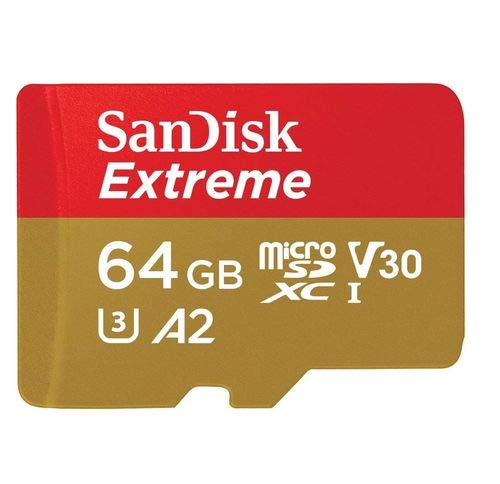 SanDisk Micro Extreme 64GB Memory Card (Two Pack) for DJI Air 2S Drone (SDSQXA2-064G-GN6MN) Bundle with (1) Everything But Stromboli MicroSD Card Reader | The Storepaperoomates Retail Market - Fast Affordable Shopping