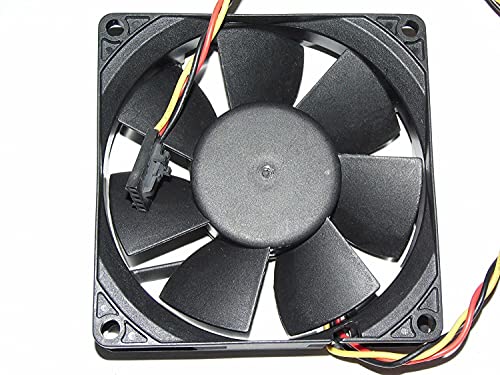 Yesvoo New Case Cooling Fan for Dell Optiplex 3010 3020 7010 390 790 990 9010 PC, P/N: 99GRF 099GRF EE80201S1-0000-G99, DC12v 0.4A 3-wire/5pin, 80x80x20mm