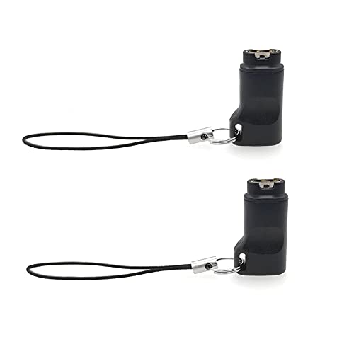 2 Pack USB-C Female to for Garmin Smart Watches Charging Connector Male Adapter, Type C to Charging Adapter for Garmin Instinct 2 Solar/Fenix 5/6/ 5 Plus /6X/Venu/Vivoactive 3/Fenix 7 7X//EPIX,Black | The Storepaperoomates Retail Market - Fast Affordable Shopping