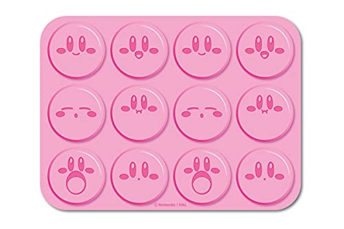 ensky Kirby Silicone Mold Tray – Officially Licensed Kirby Merchandise,Pink