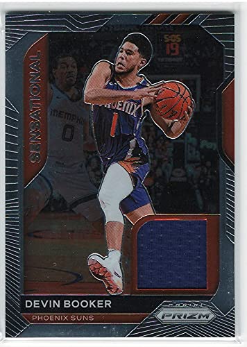 2020 Panini Prizm Devin Booker Game Worn Jersey Patch Card