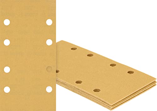 Bosch Professional 10x Expert C470 Sandpaper (80×133 mm, Grit 40, Accessories Orbital Sander)