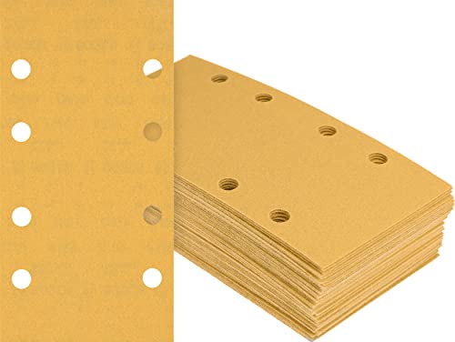 Bosch Professional 50x Expert C470 Sandpaper (for Hardwood, Paint on Wood, 93×186 mm, Grit 60, Accessories Orbital Sander)