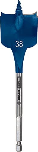 Bosch Professional 1x Expert SelfCut Speed Spade Drill Bit (for Softwood, Chipboard, Ø 38,00 mm, Length 152 mm, Accessories Rotary Impact Drill)