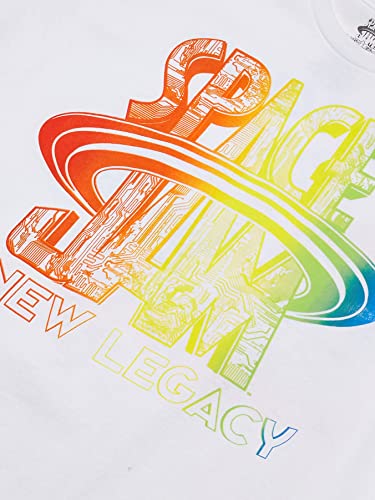 space jam Men’s 2: A New Legacy Tune Squad Short Sleeve T-Shirt, White, XL | The Storepaperoomates Retail Market - Fast Affordable Shopping