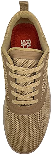 RUGGED SHARK Men’s Mesh Casual Shoe, Breathable Comfort Catalina, Grippy Bottom, Men’s Size 12, Taupe | The Storepaperoomates Retail Market - Fast Affordable Shopping