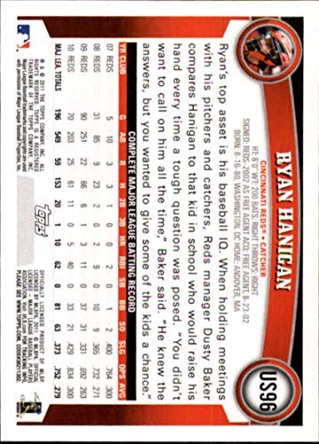 2011 Topps Update #US96 Ryan Hanigan Cincinnati Reds MLB Baseball Card NM-MT | The Storepaperoomates Retail Market - Fast Affordable Shopping