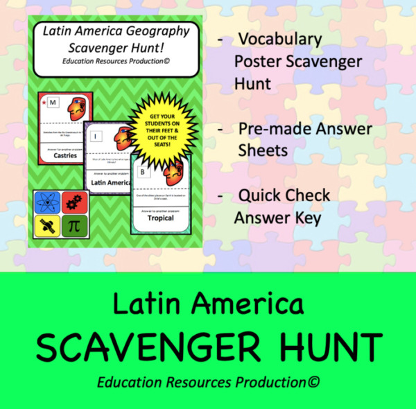 Latin America Scavenger Hunt Circuit Activity