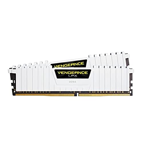 CORSAIR Vengeance LPX 16GB (2x8GB) DDR4 3200 (PC4-25600) C16 for DDR4 Systems – White