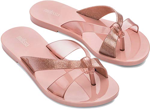 Melissa Shoes Must Pink/Pink Glitter 7 M