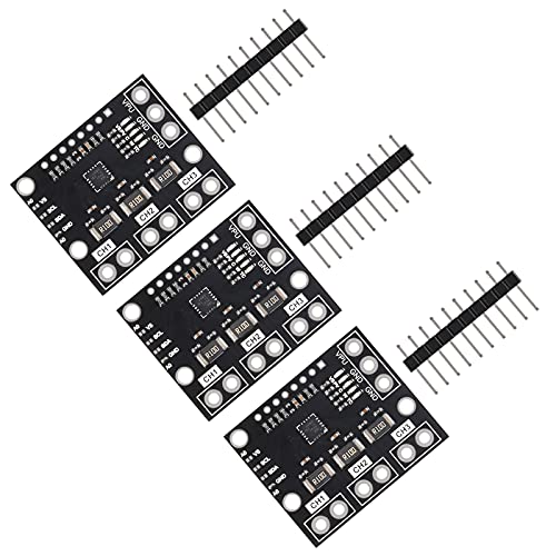 3pcs I2C SMBUS INA3221 Triple-Channel Shunt Current Power Supply Voltage Monitor Sensor Board Module Replace INA219 with Pins