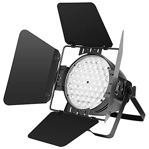 BETOPPER 54 LED Par Light Super Bright DMX-512 DJ Stage Light with Barndoors White/Off White Lighting 5000 Lumens for Theater,Studio,Photostudio,Home Decoration,Party,Church Event,Wedding etc. | The Storepaperoomates Retail Market - Fast Affordable Shopping