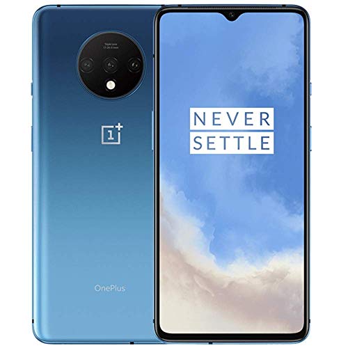 OnePlus 7T (HD1907) 128GB 4G/LTE Android Smartphone (Glacier Blue, Single-Sim/T-Mobile) (Renewed)