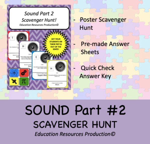 Sound 2.0 Scavenger Hunt Activity