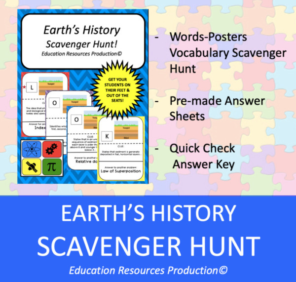 Earth’s History Scavenger Hunt