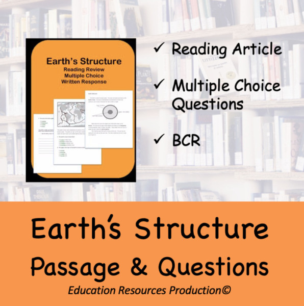 Earth’s Structure with Drawings