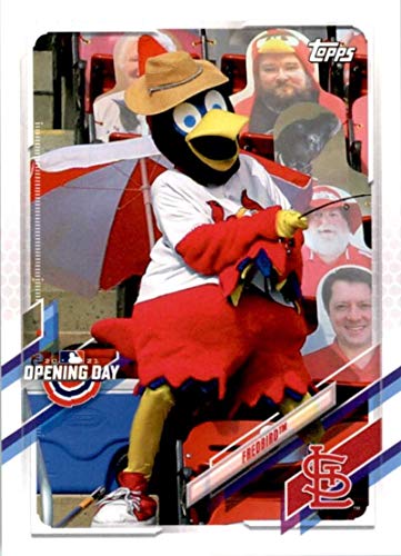 2021 Topps Opening Day Mascots #M-5 Fredbird St. Louis Cardinals MLB Baseball Trading Card