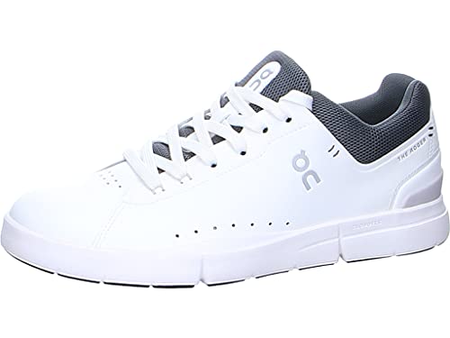 ON Mens The Roger Advantage Textile Synthetic White Rock Trainers 9.5 US